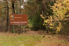 Bord Nationaal park Sallandse Heuvelrug